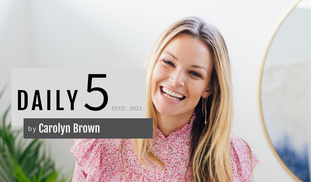 Daily Five By Carolyn Brown