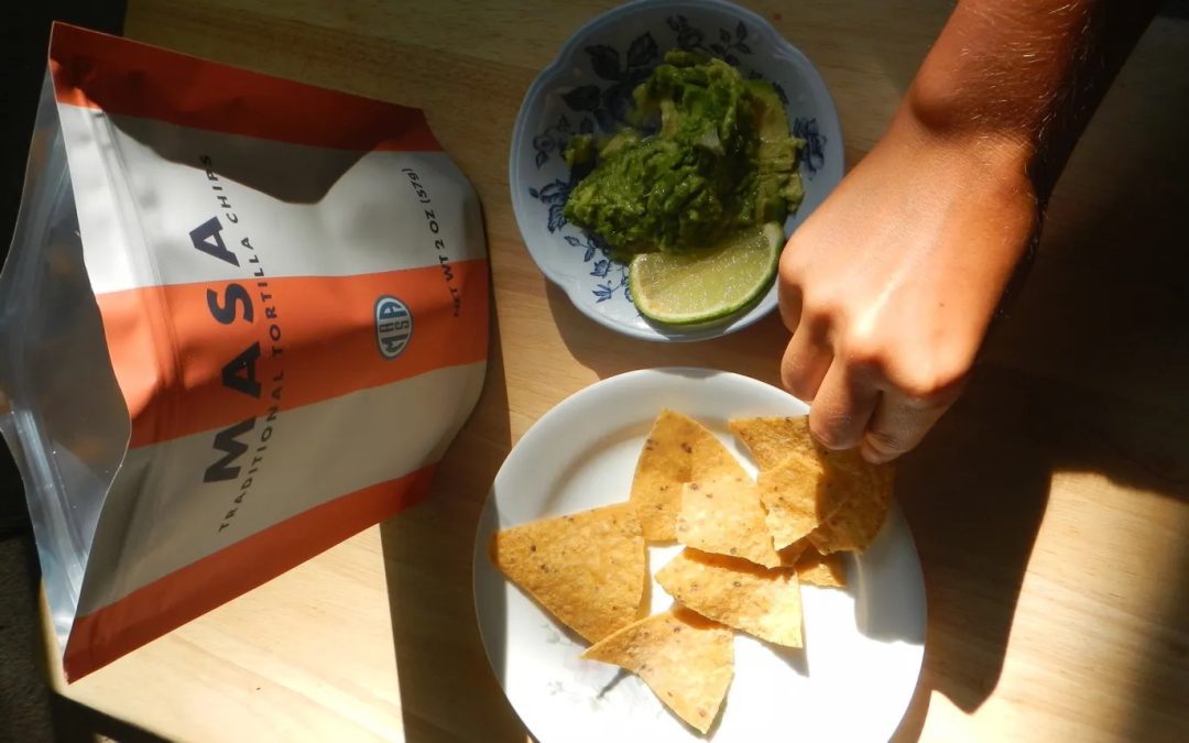 Spice Up Your Snack Game with Rose Harissa Guacamole and Masa Chips